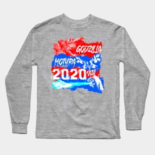 Godzilla/Mothra 2020 Feel the RRRAAAAAAAARRRRGHHHH Long Sleeve T-Shirt